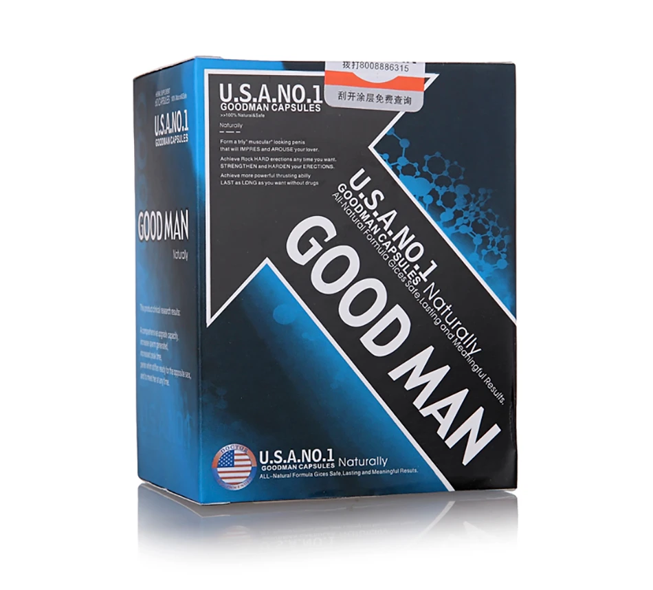 美國GOODMAN增大丸使用半年真實分享:陰莖增大效果與成分解析